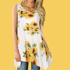 Super cute summer long top or swim coverup! New